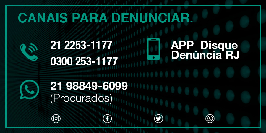 Disque Denúncia e PMERJ no combate à prática de Jogos de Azar